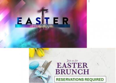 Easter Service & Brunch